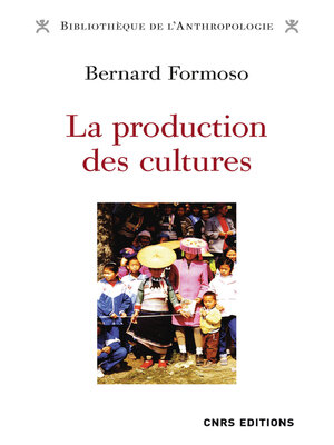 cover image of La production des cultures